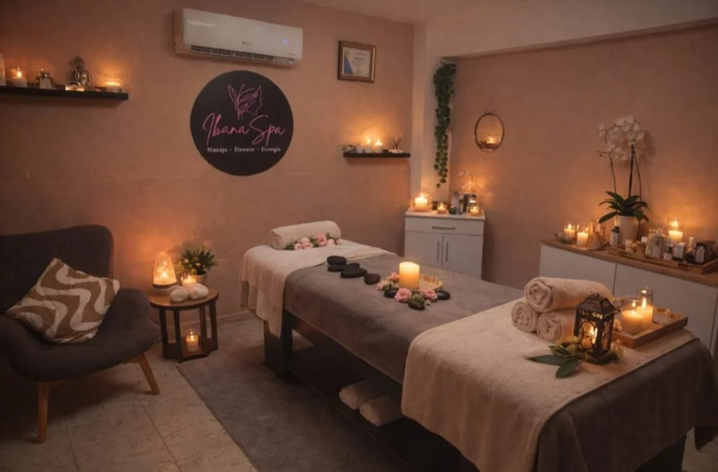 Sala de masajes de Ibana Spa